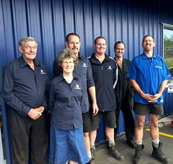 The Kumeu family of staff